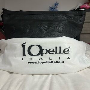 ÍOpelle || Skull Hobo Bag